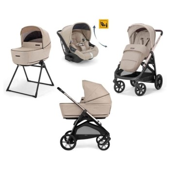 Otroški voziček 4v1 APTICA Quattro Darwin Recline Pashmina Beige