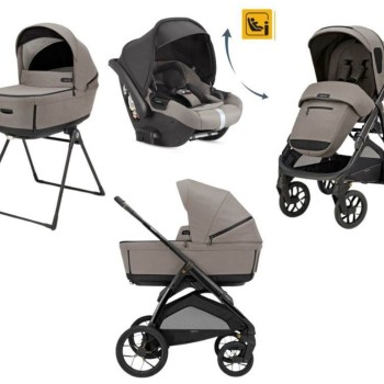 Otroški voziček 4v1 Quattro APTICA XT DARWIN RECLINE Tundra Beige