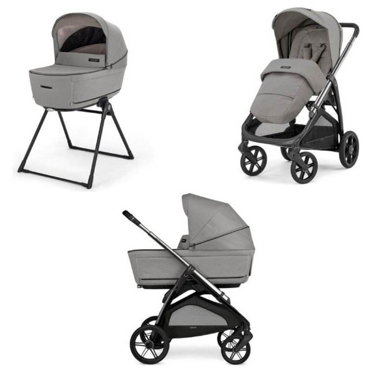 Otroški voziček 2v1 Duo APTICA Platinum Grey