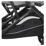 Otroški voziček za dvojčke Inglesina TWIN SKETCH Black Grey