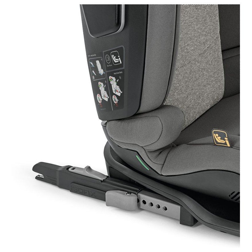 Avto sedež I-Size CARTESIO Vulcan Black 100-150 cm