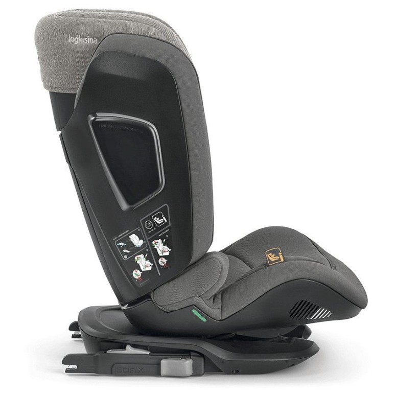 Avto sedež I-Size CARTESIO Vulcan Black 100-150 cm