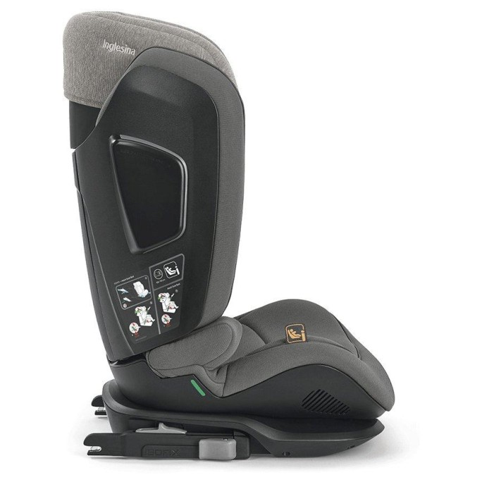 Avto sedež I-Size CARTESIO Vulcan Black 100-150 cm