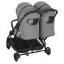 Otroški voziček za dvojčke Inglesina TWIN SKETCH Black Grey