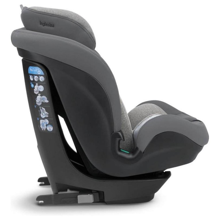 Avtosedež i-Size CABOTO i-SIZE Stone grey 76-150 cm