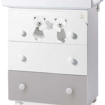 Komoda sa kadicom DOLCI COCCOLE Grey