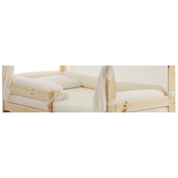 Obroba 4-delna za posteljo EXPLORE CILINDRI Burro