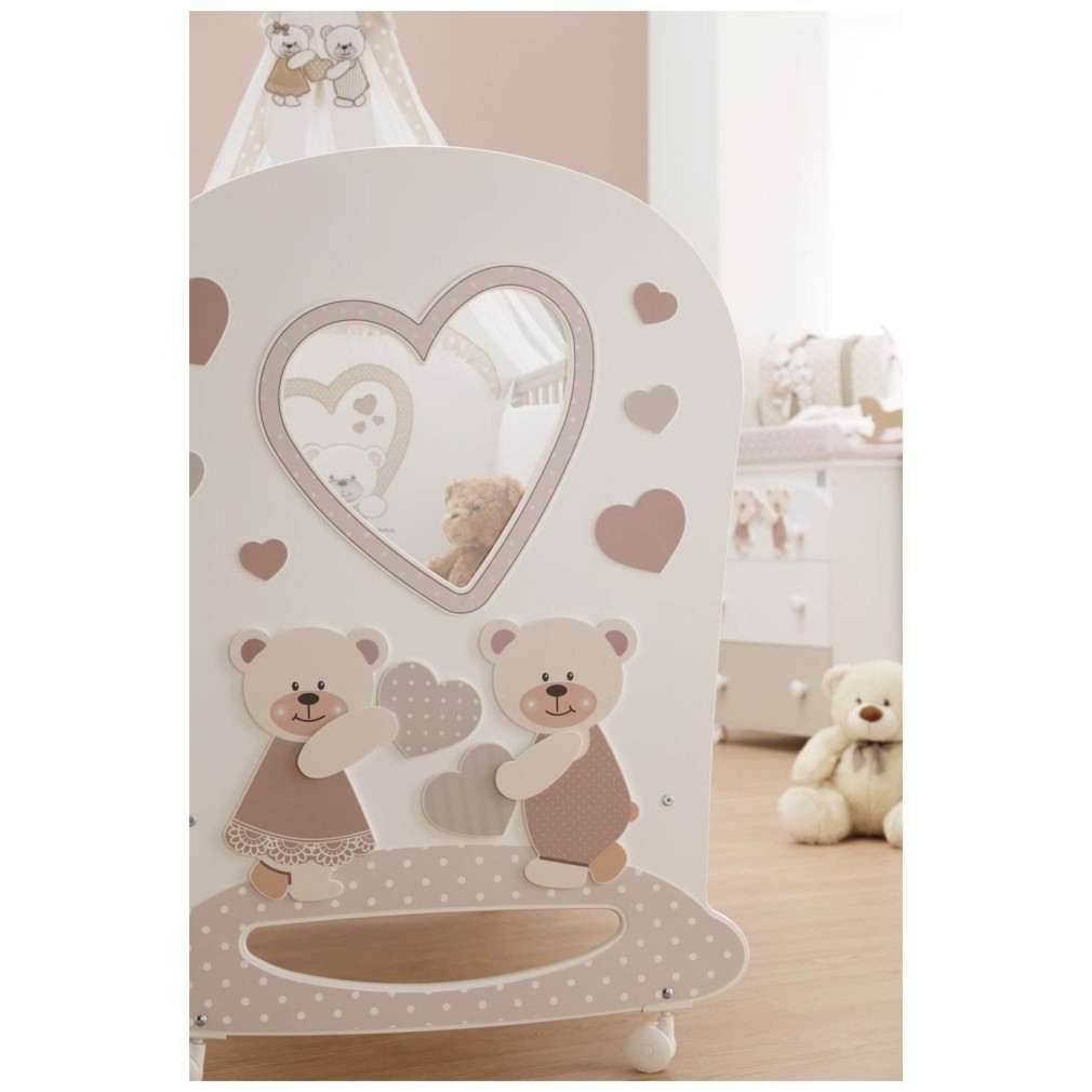 DOLCI COCCOLE Dove Grey dječji krevetić DOLCI COCCOLE Dove Grey dječji krevetić