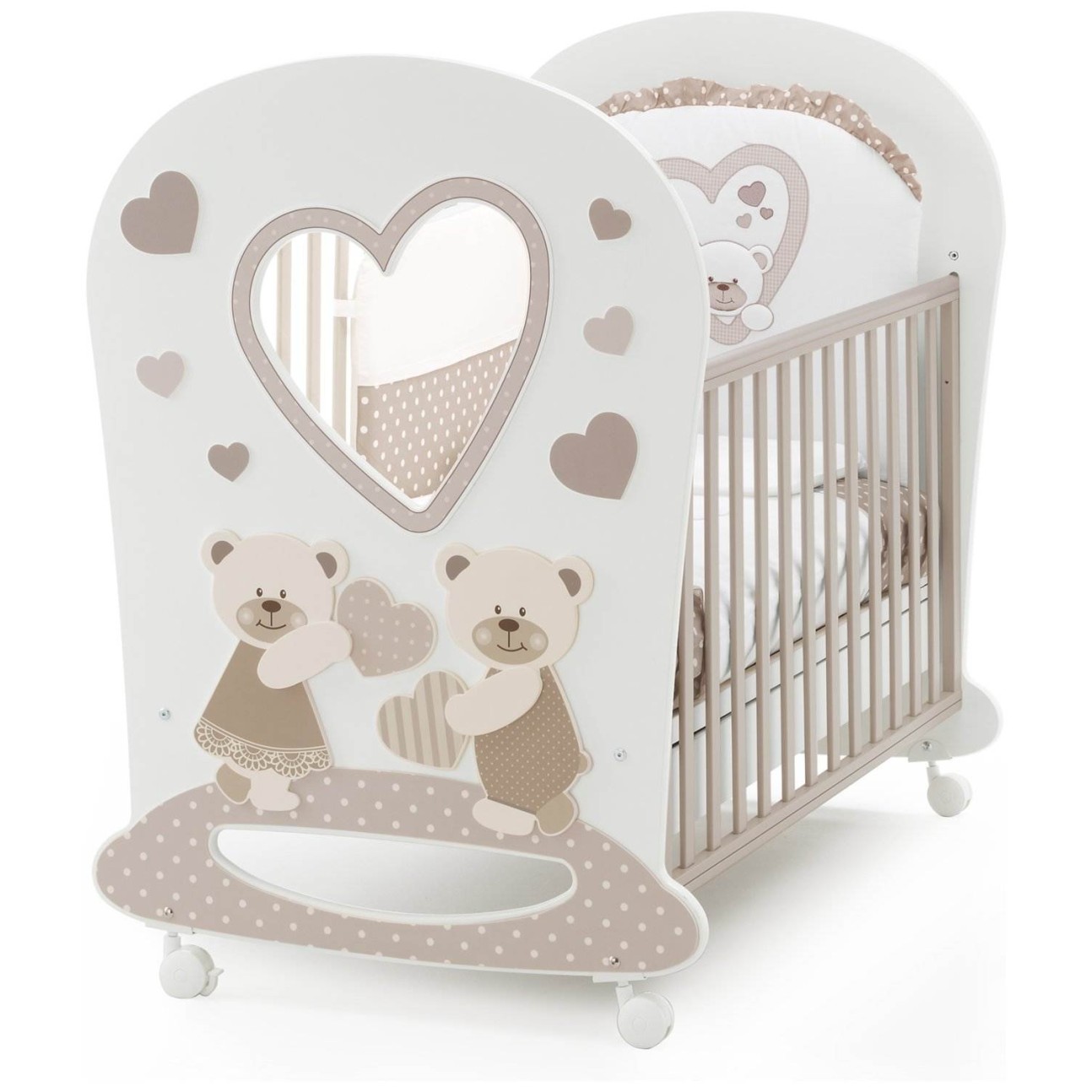 DOLCI COCCOLE Dove Grey dječji krevetić DOLCI COCCOLE Dove Grey dječji krevetić