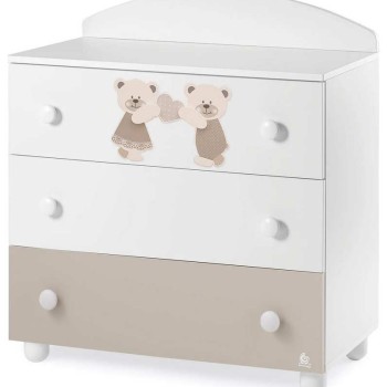 Drvena Komoda DOLCI COCCOLE Dove Grey Drvena Komoda DOLCI COCCOLE Dove Grey