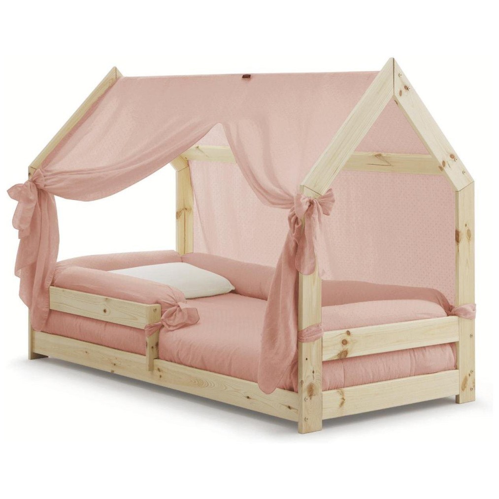 Baldahin Deco Rose za Montessori posteljo Explore in Experience Baldahin Deco Rose za Montessori posteljo Explore in Experience