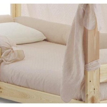 Obroba 4-delna za posteljo EXPERIENCE Sabbia