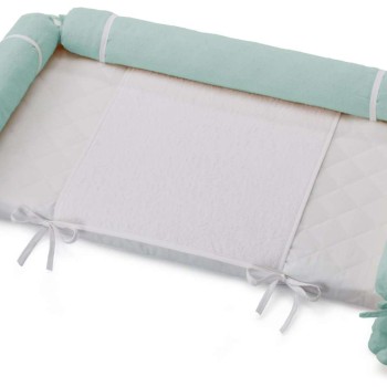 Previjalna podloga za komodo Montessori Aqua