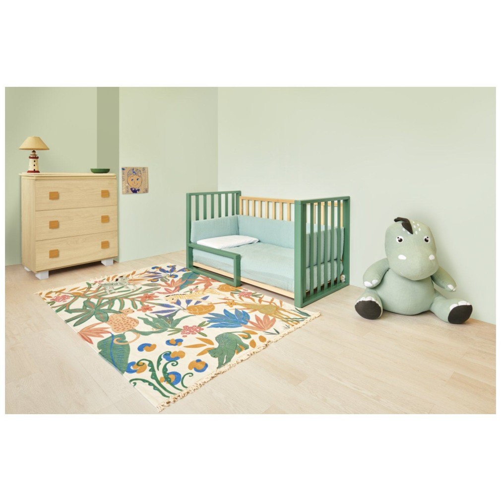 Postelja ki raste z otrokom INFINITO Natural Salvia Postelja ki raste z otrokom INFINITO Natural Salvia