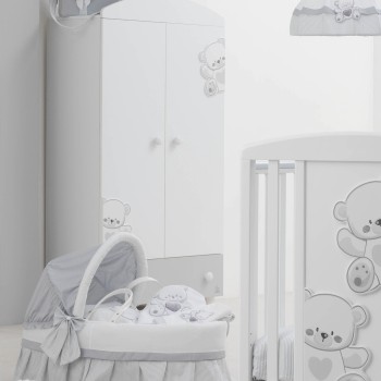 Drveni ormar JOLIE White Grey Drveni ormar JOLIE White Grey