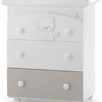 Komoda sa kadicom JOLIE White Choco