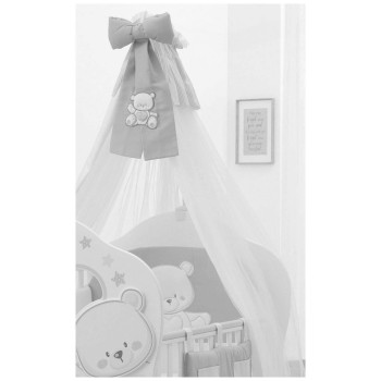 Baldahin JOLIE White Grey