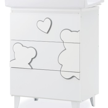 Komoda sa kadicom MATISSE White