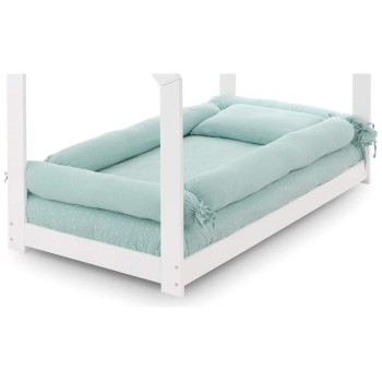 Obroba 4-delna za posteljo EXPLORE CILINDRI Aqua