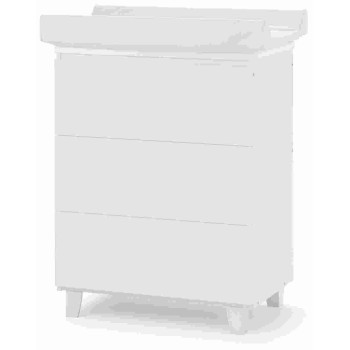 OSLO White stol za prematanje s kadicom i podlogom za prematanje