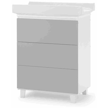 OSLO Grey stol za prematanje s kadicom i podlogom za prematanje