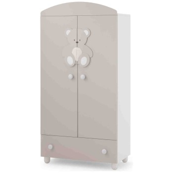 Garderobna otroška omara PELUCHE Choco Garderobna otroška omara PELUCHE Choco