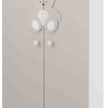 Garderobna otroška omara PELUCHE Choco