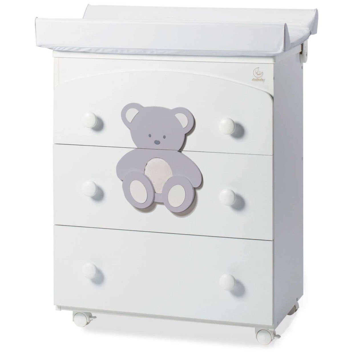 Komoda sa kadicom PELUCHE Grey