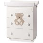 Komoda sa kadicom PELUCHE Tortora