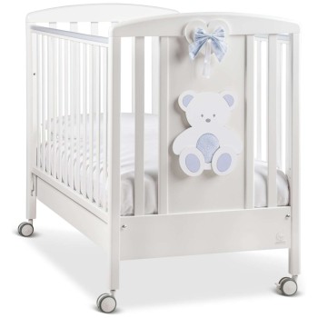 Otroška posteljica z vzmetnico PELUCHE Blue