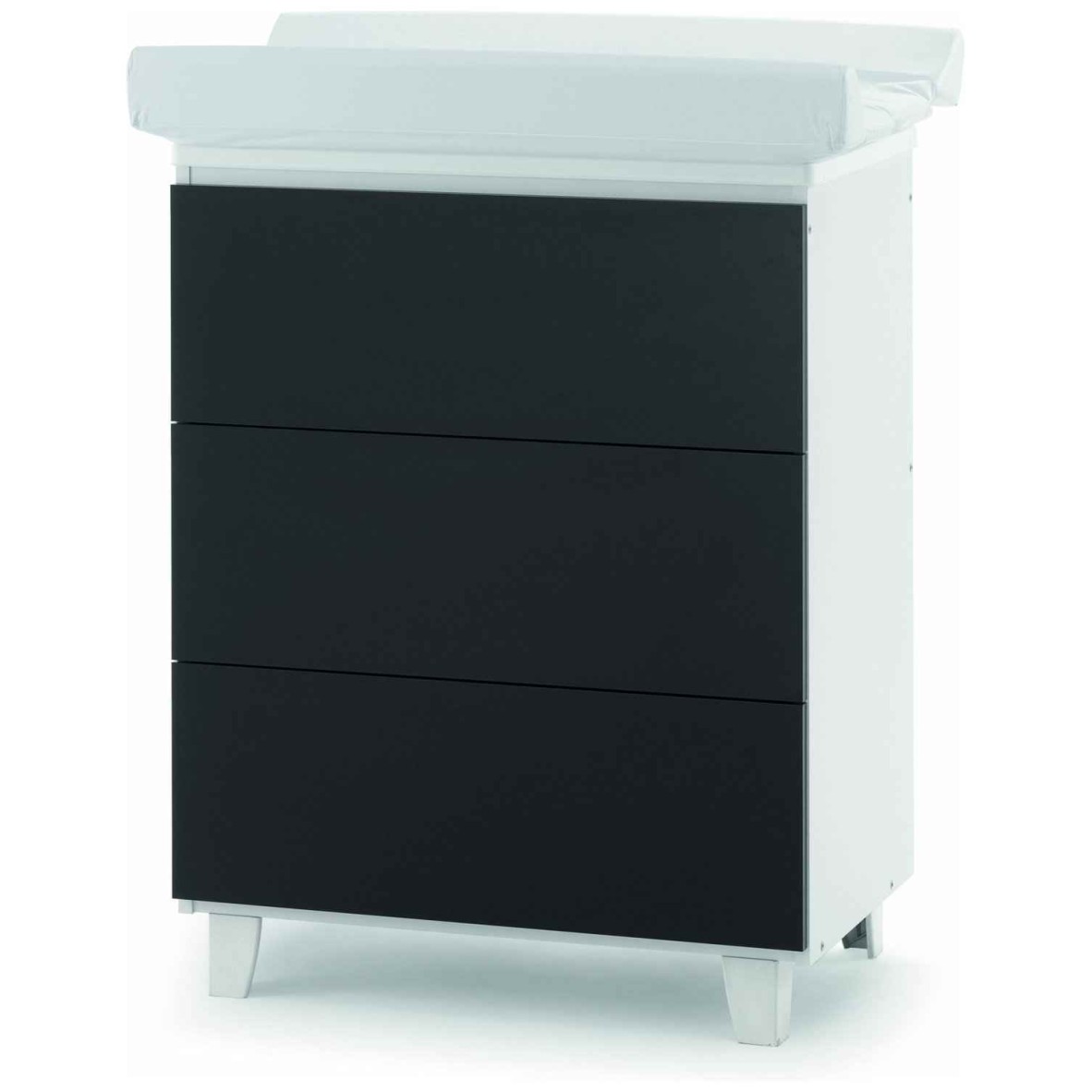 ROCKSTAR Antracite stol za prematanje s kadicom i podlogom za prematanje