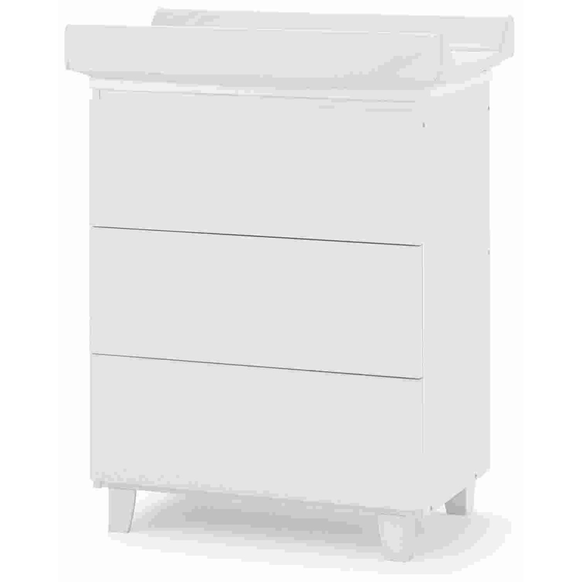 ROCKSTAR White previjalna miza z banjico in previjalno podlogo