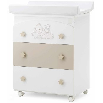 Komoda sa kadicom SOGNI D'ORO White Choco