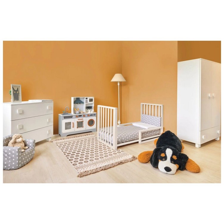 Postelja ki raste z otrokom INFINITO White