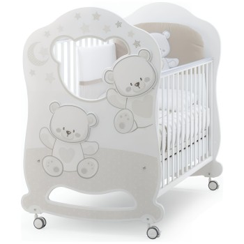 JOLIE White Choco Oblo dječji krevetić