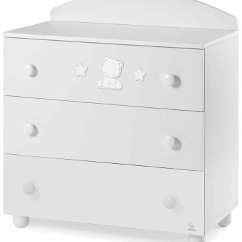 Drvena Komoda POP STAR White Drvena Komoda POP STAR White