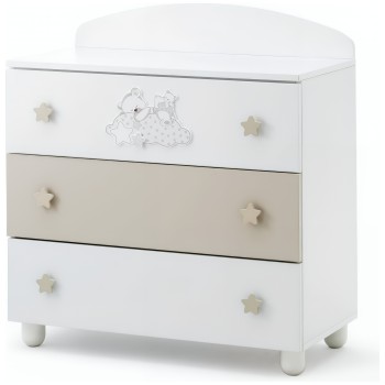 Drvena Komoda SOGNI D'ORO White Choco