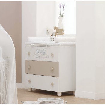 Drvena Komoda SOGNI D'ORO White Choco Drvena Komoda SOGNI D'ORO White Choco