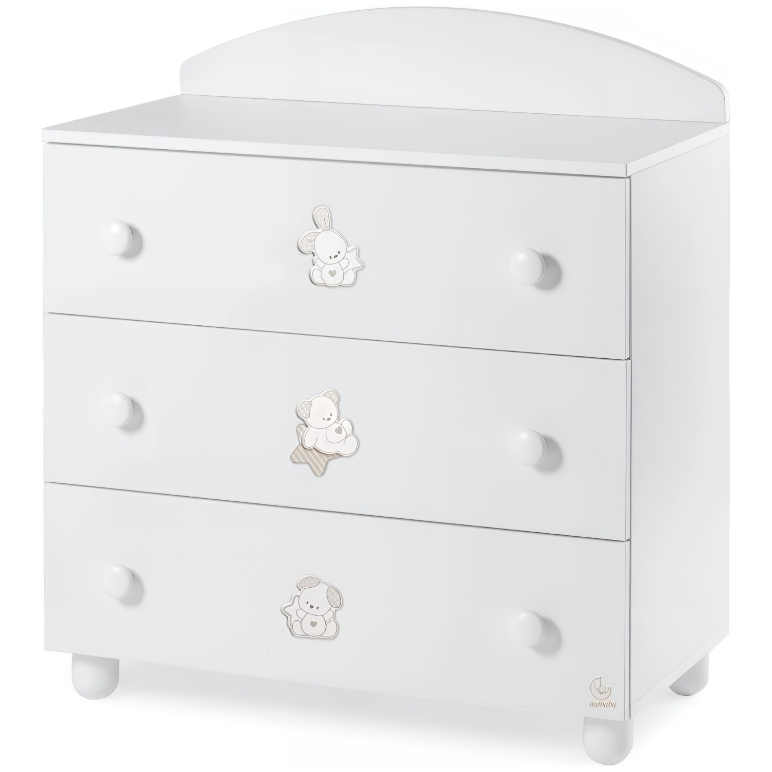 Drvena Komoda SWEET STAR White