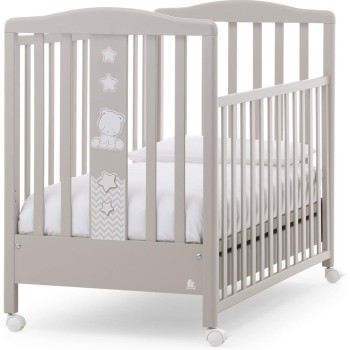 POP STAR Choco Lesena postelja z vzmetnico