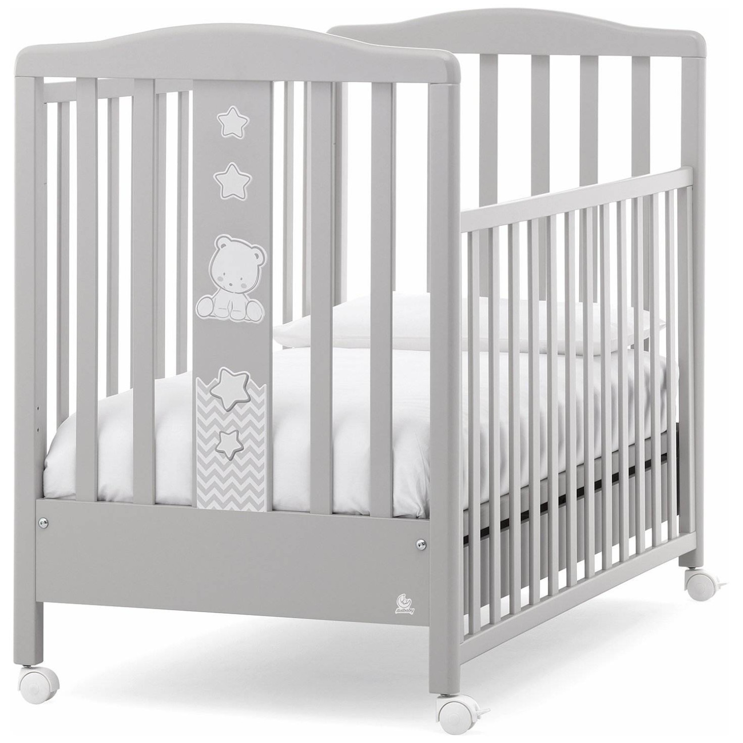 POP STAR Grey Drveni krevetič i madrac POP STAR Grey Drveni krevetič i madrac