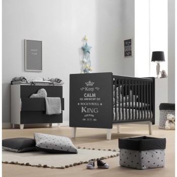 Dječji krevet ROCKSTAR Antracite King i madrac Dječji krevet ROCKSTAR Antracite King i madrac