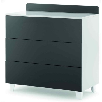 Komoda za otroško sobo ROCKSTAR Antracite