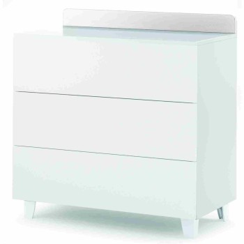 Komoda za otroško sobo ROCKSTAR White