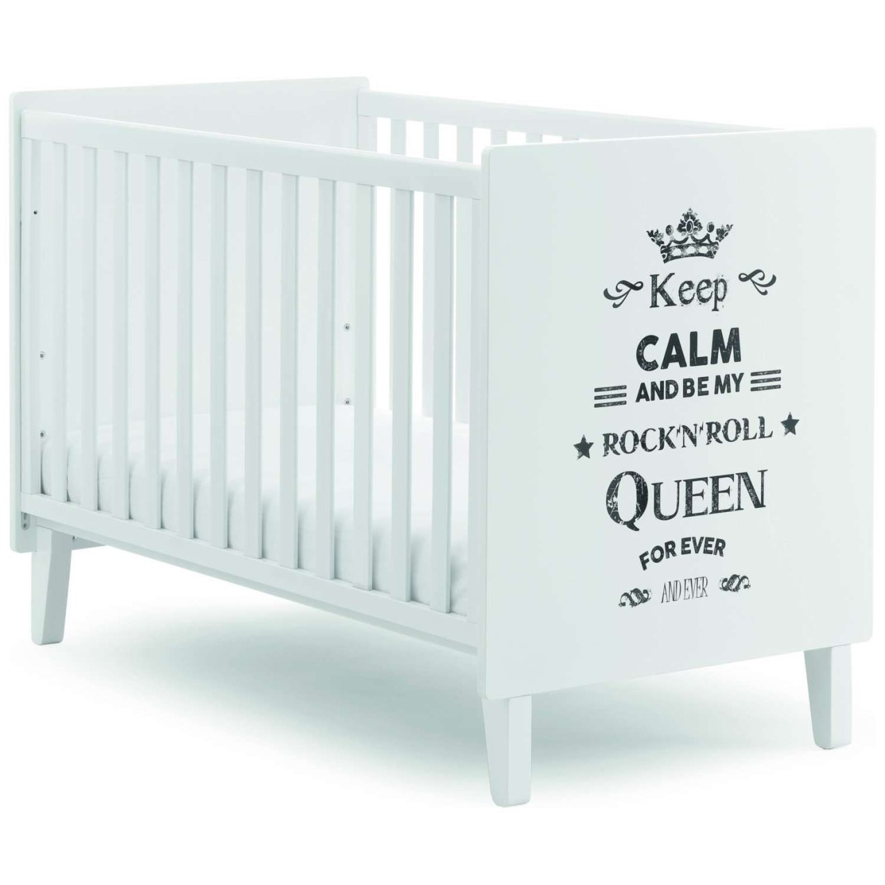 Dječji krevet ROCKSTAR White Queen i madrac Dječji krevet ROCKSTAR White Queen i madrac