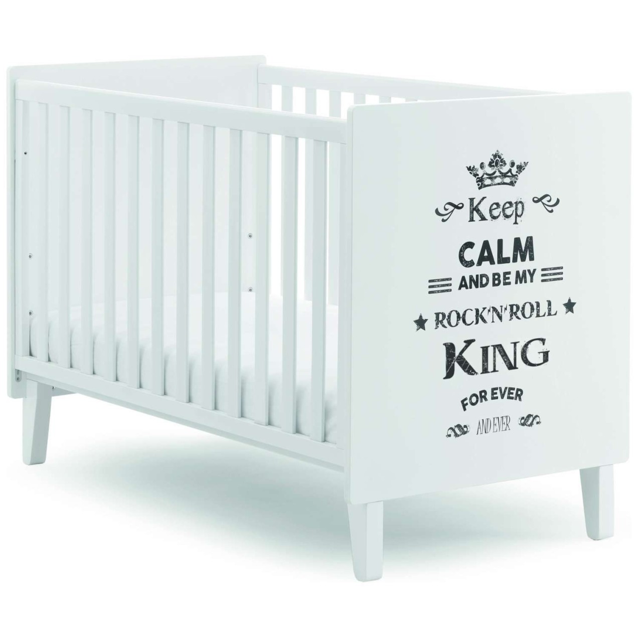 Dječji krevet ROCKSTAR White King i madrac Dječji krevet ROCKSTAR White King i madrac