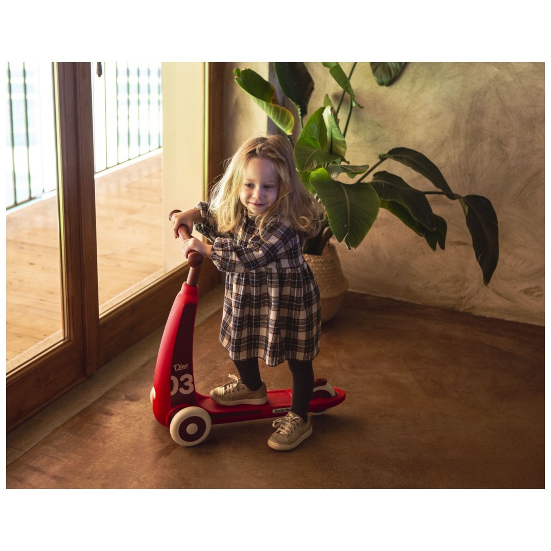 Dječji skuter DINO Red