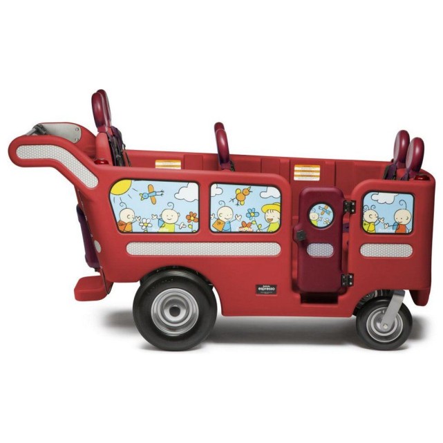 Otroški voziček za več otrok ItalTrike Espresso ELETTRICO