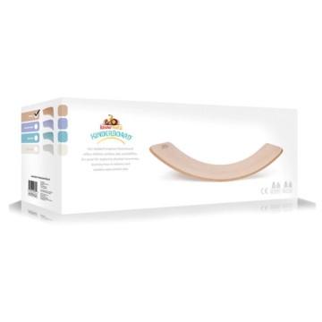 Lesena ravnotežna deska KINDERBOARD Natural
