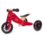 Drvena guralica za djecu TINY TOT 2u1 Cherry Red